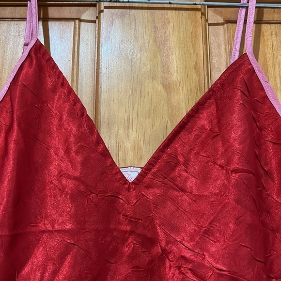 Coca Cola Cami Womens Medium Red Camisole Pajama Top - Picture 4 of 8